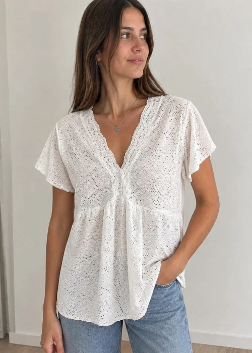 Blusa de Broderie