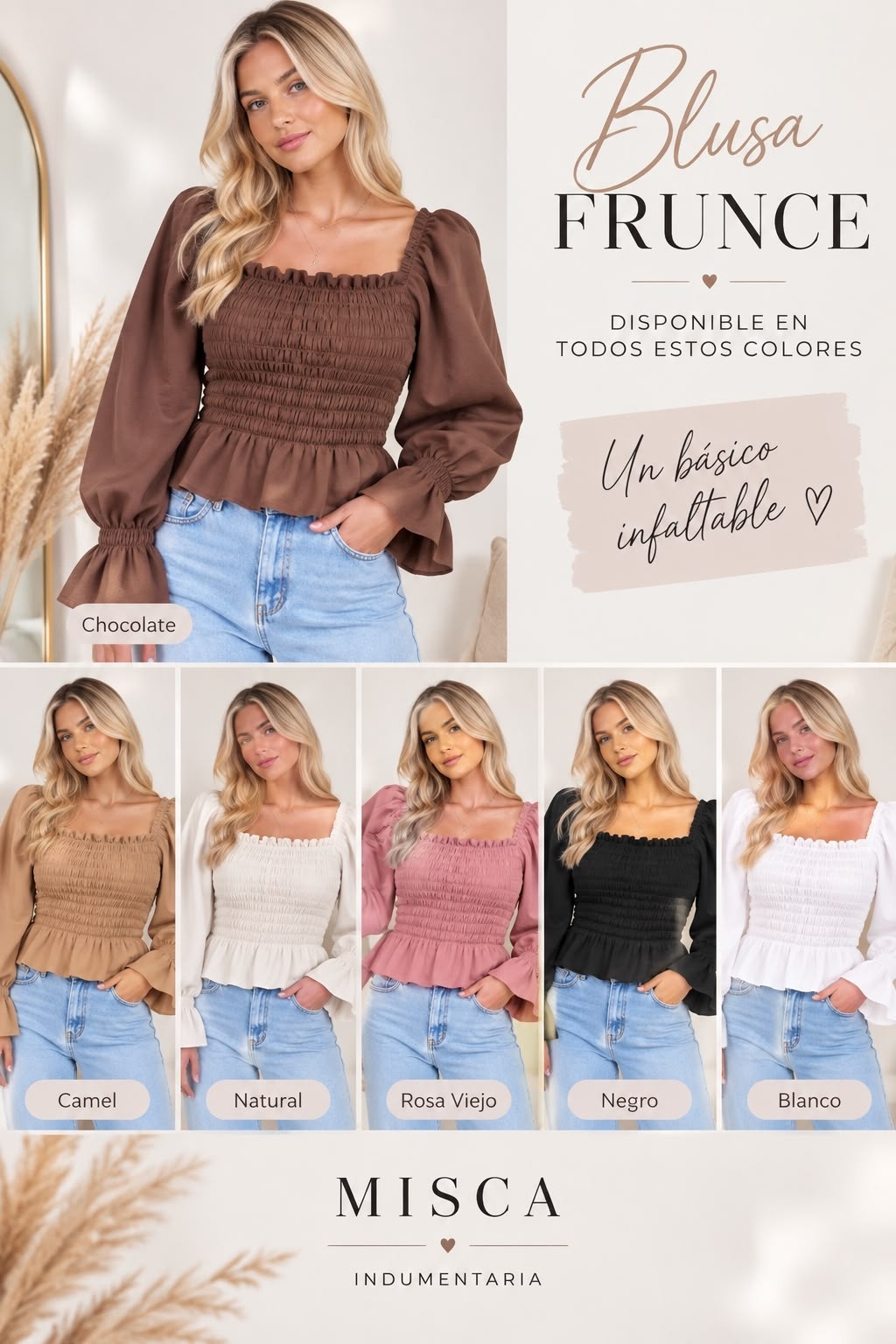 Blusa Frunce - Imagen 2