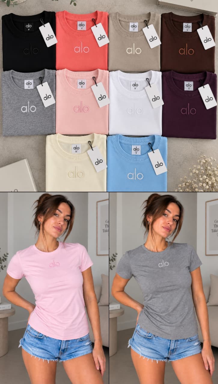 Remeras Bordadas Algodón Peinado - Imagen 3
