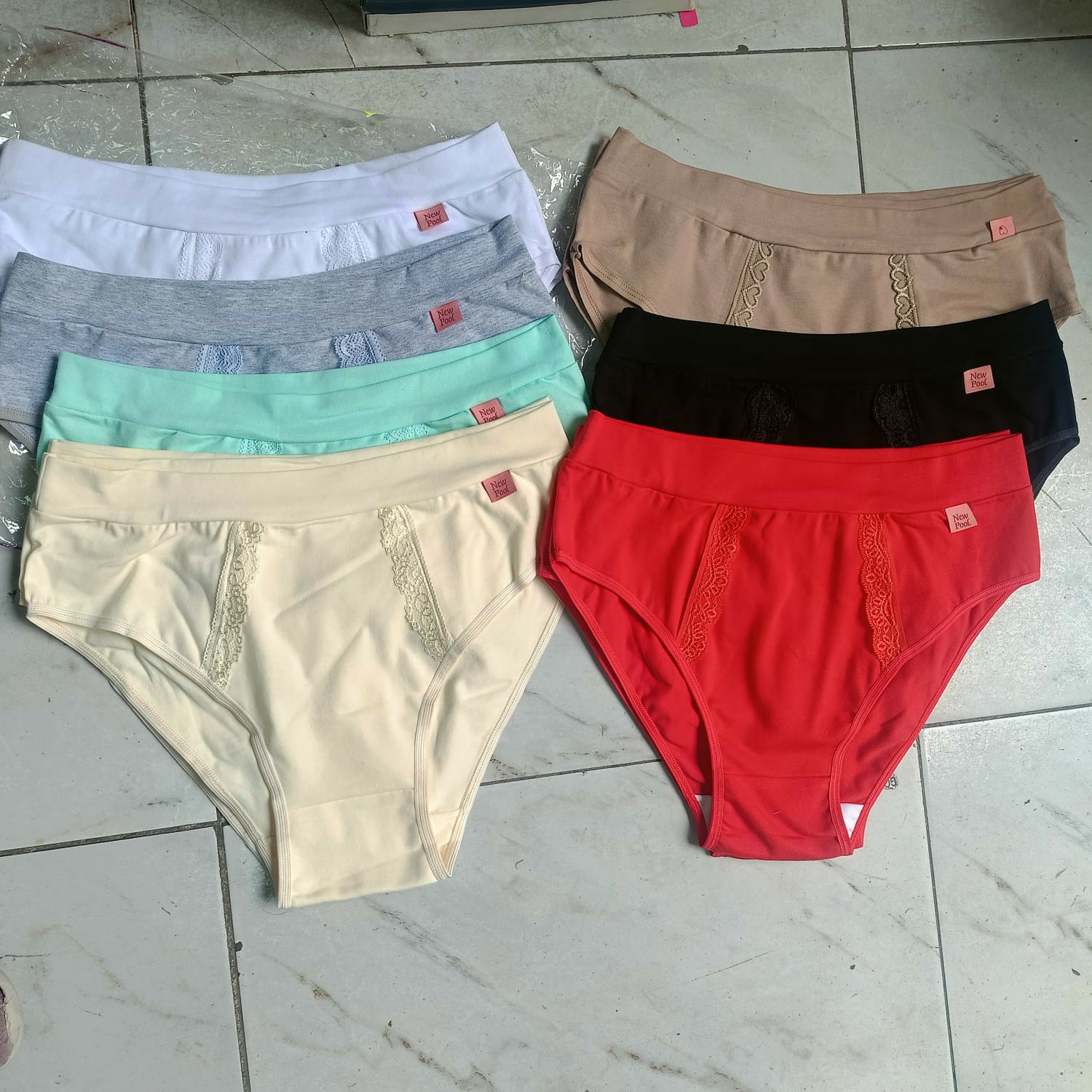 Newpool  Tiro Corto Algodón Lycra - Imagen 2