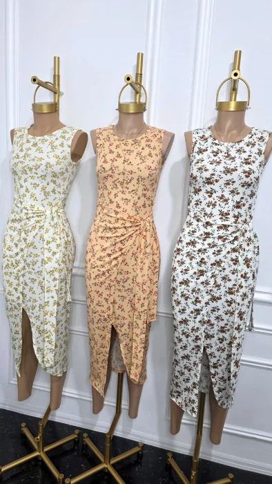 Vestido en Micro Morley( Midi