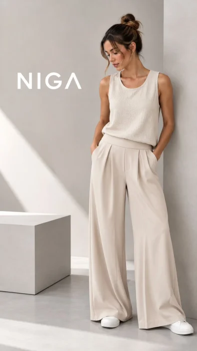 Pantalón Alaia con Cierre