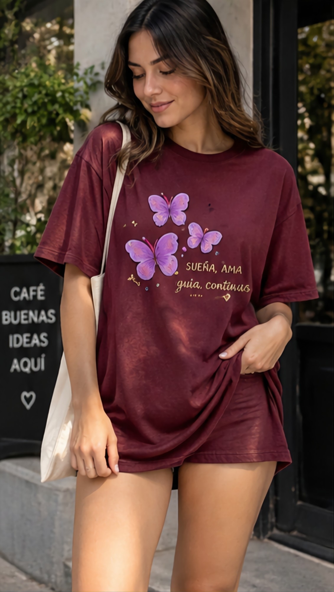 Remerones Oversized Dama Estampados - Imagen 3