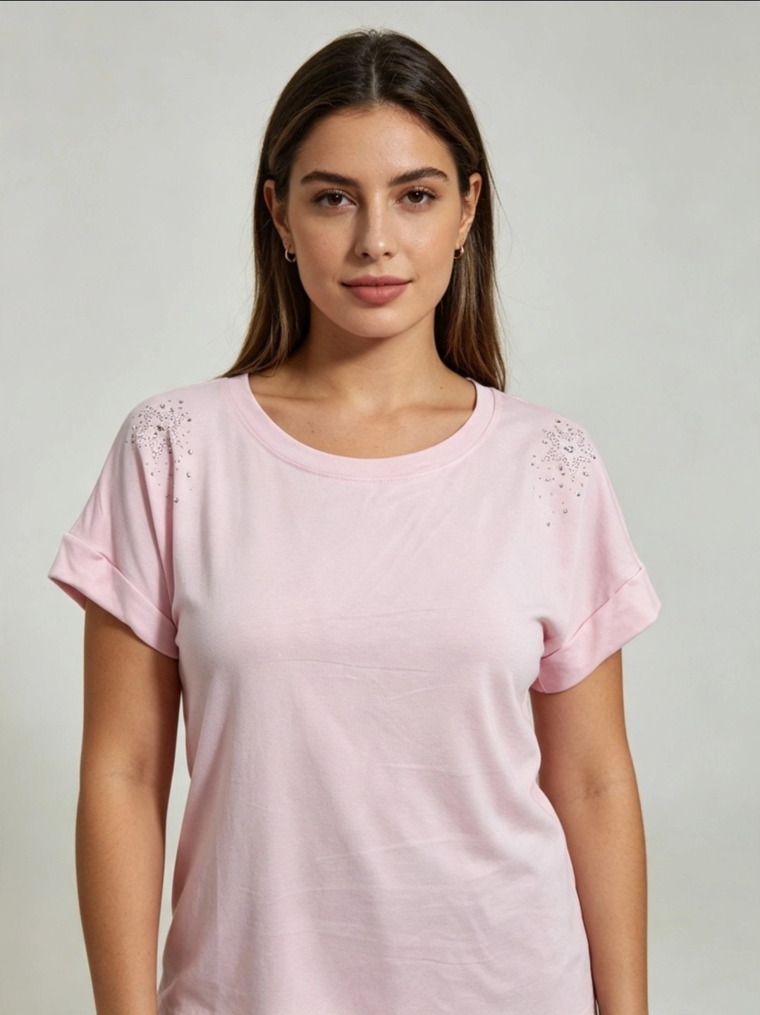 Remera Modal con Brillos - Imagen 2