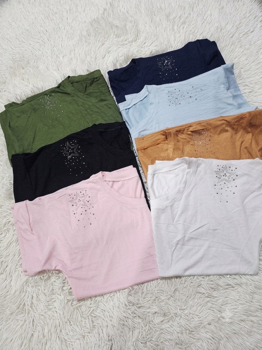 Remera Modal con Brillos - Imagen 3