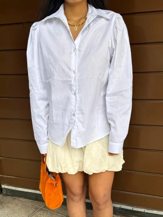 Camisa Manga Princesa
