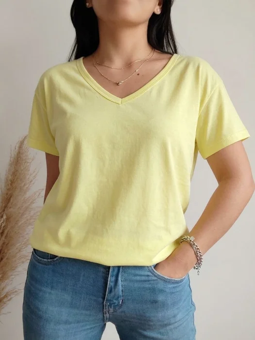Remera Escote V del 2 al 5