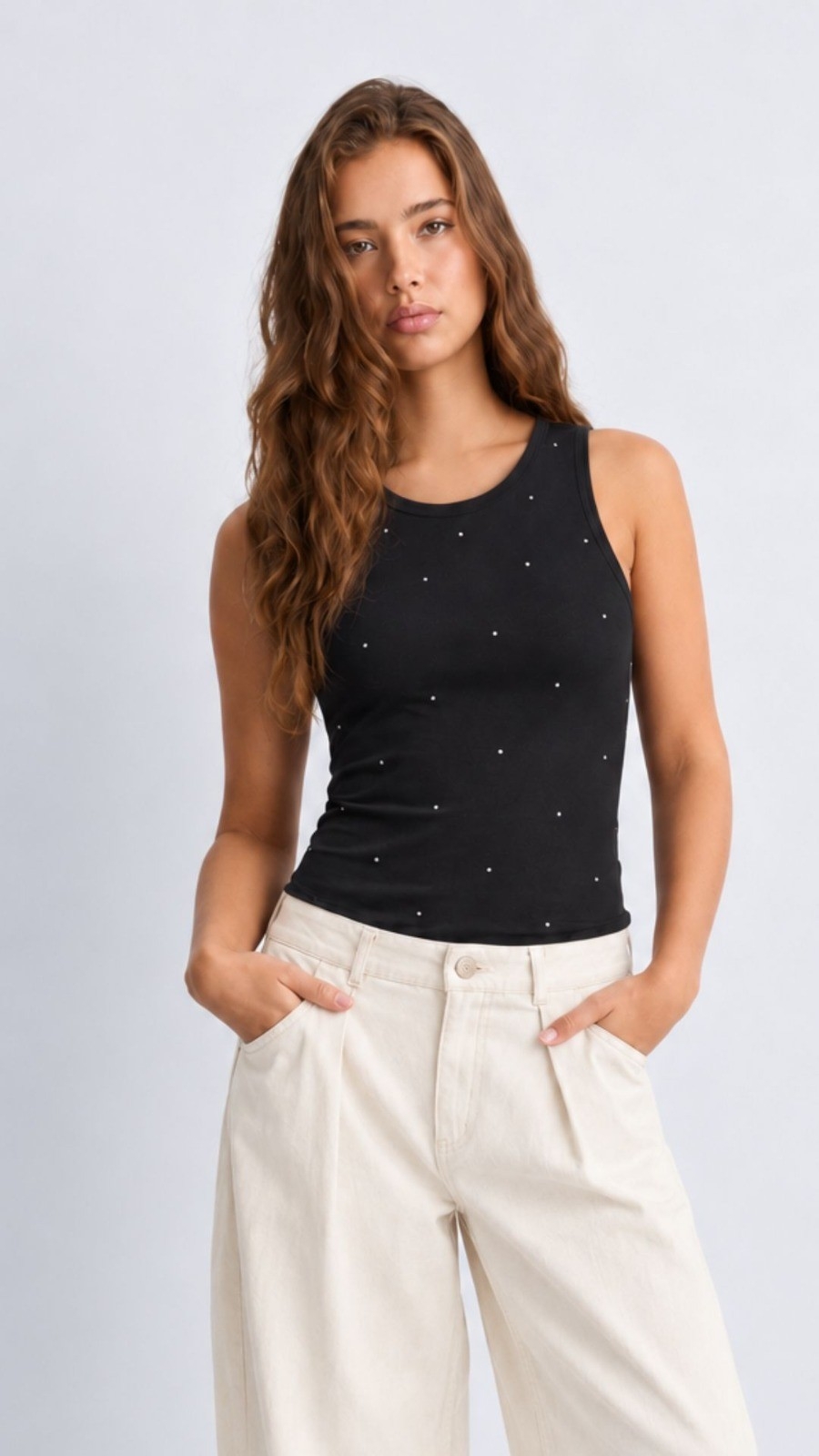 Top Kira Strass - Imagen 2
