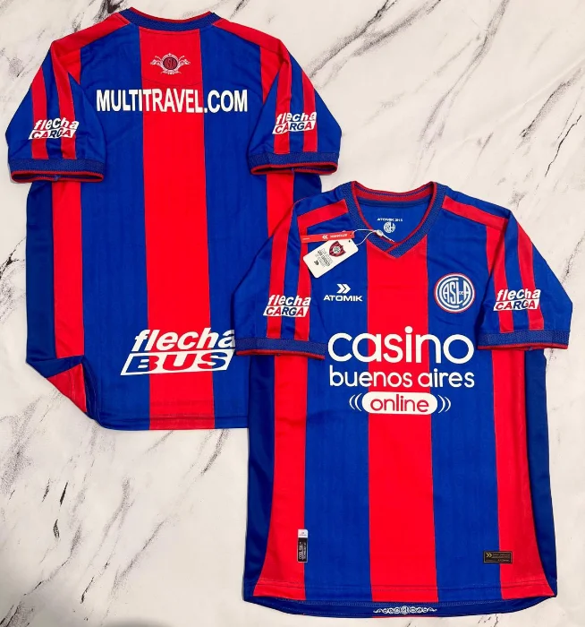 Camiseta Titular San Lorenzo Temporada 26/27.