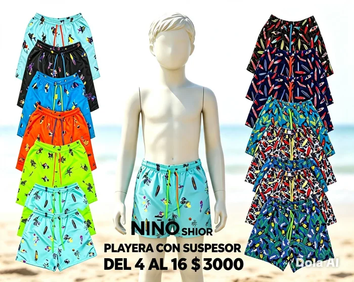 Short  Niño Playero