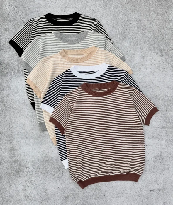 Remera Hilo Rayada