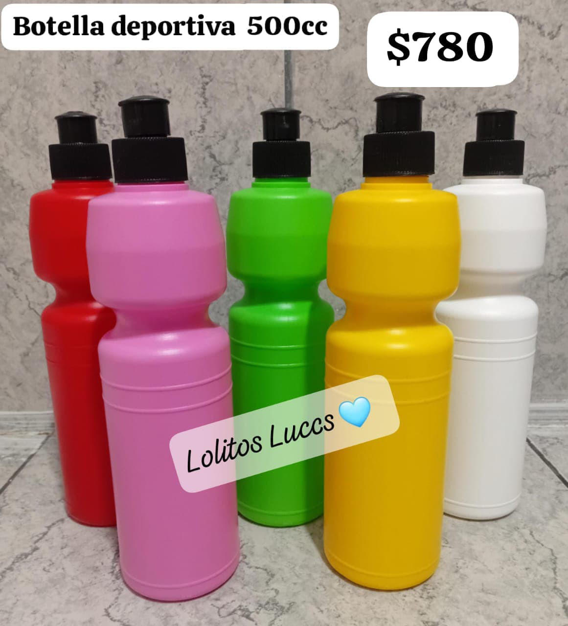 Botella Deportiva 500cc - Imagen 2