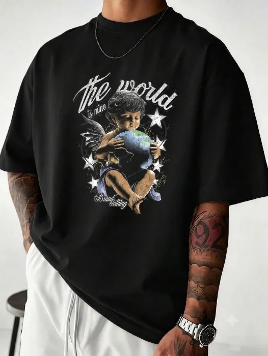 Remera Oversize The World