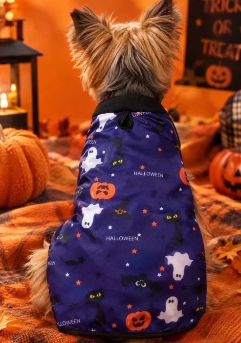 Remera Halloween Hechizo para Mascotas (ver Tabla de Talles y Precios en Foto 3)