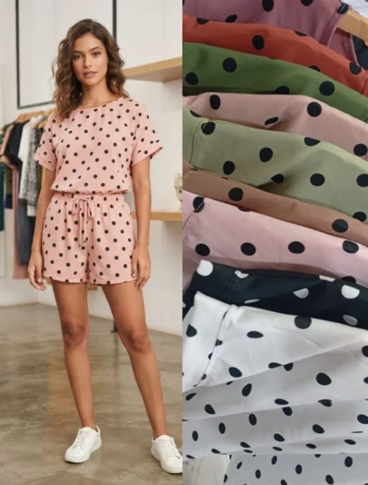 Conjunto de Lino Lunares