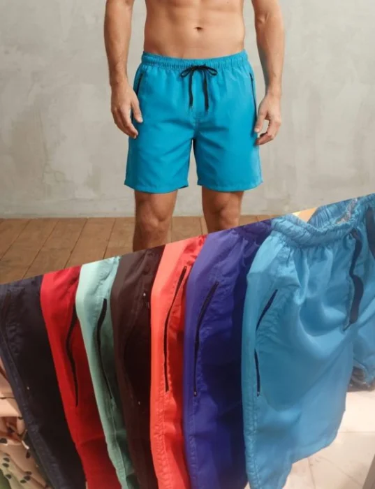 Short Malla con Cierre