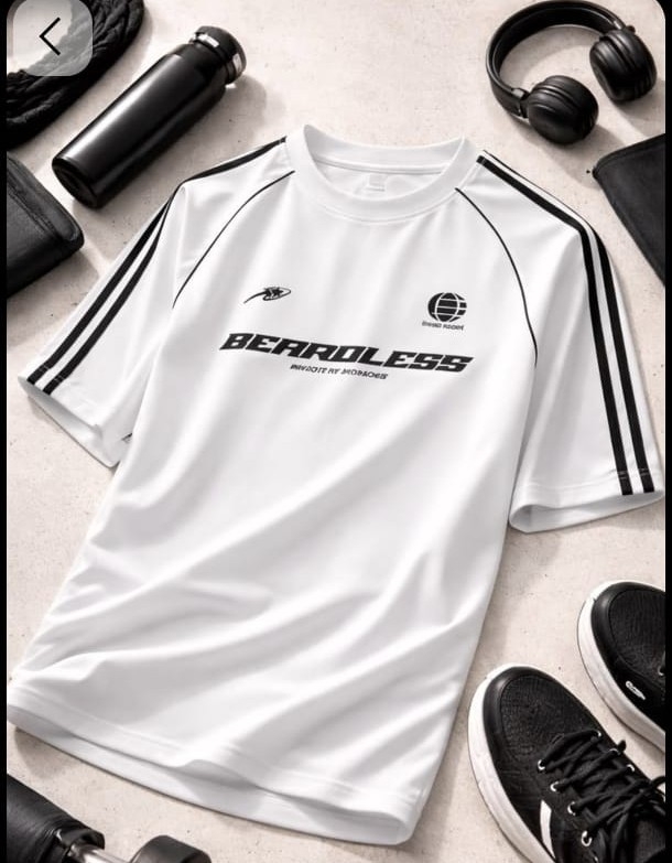 Remeras de Jersey Peinado 24.1 con Vena y Estampado - Imagen 3