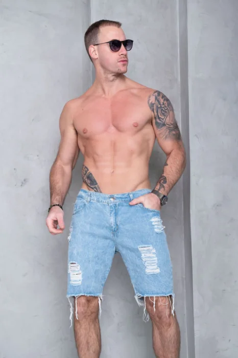 Bermudas de Jean para Hombre