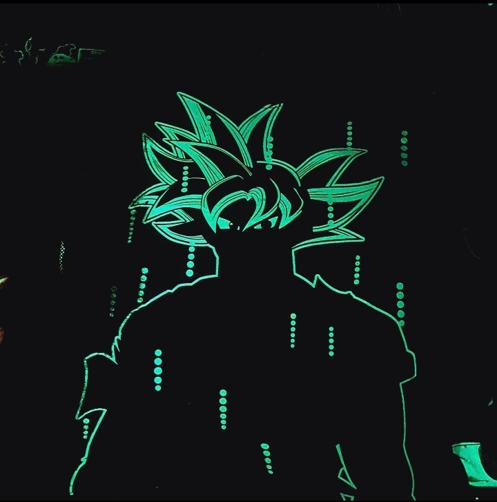 Goku Ultra Instinto de Niño Q Brilla en la Oscuridad - Imagen 3