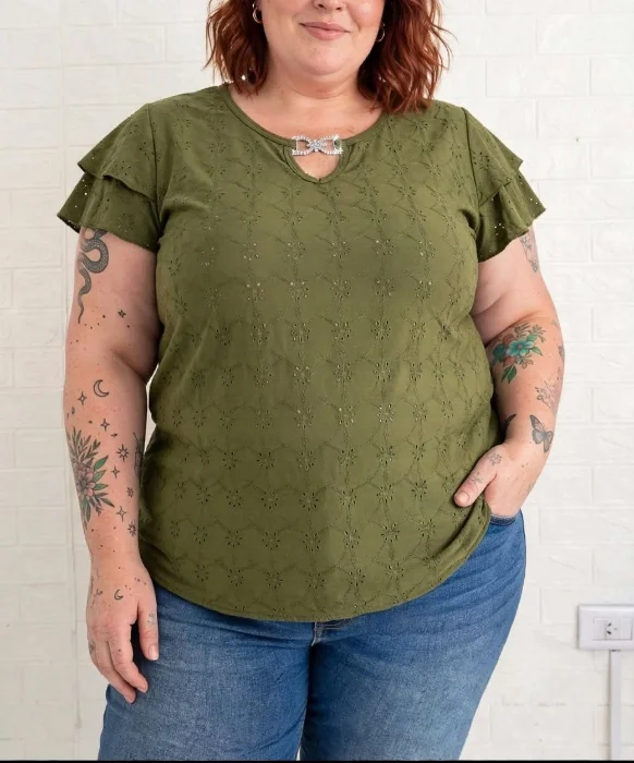 Remera Broderi Talles Especiales