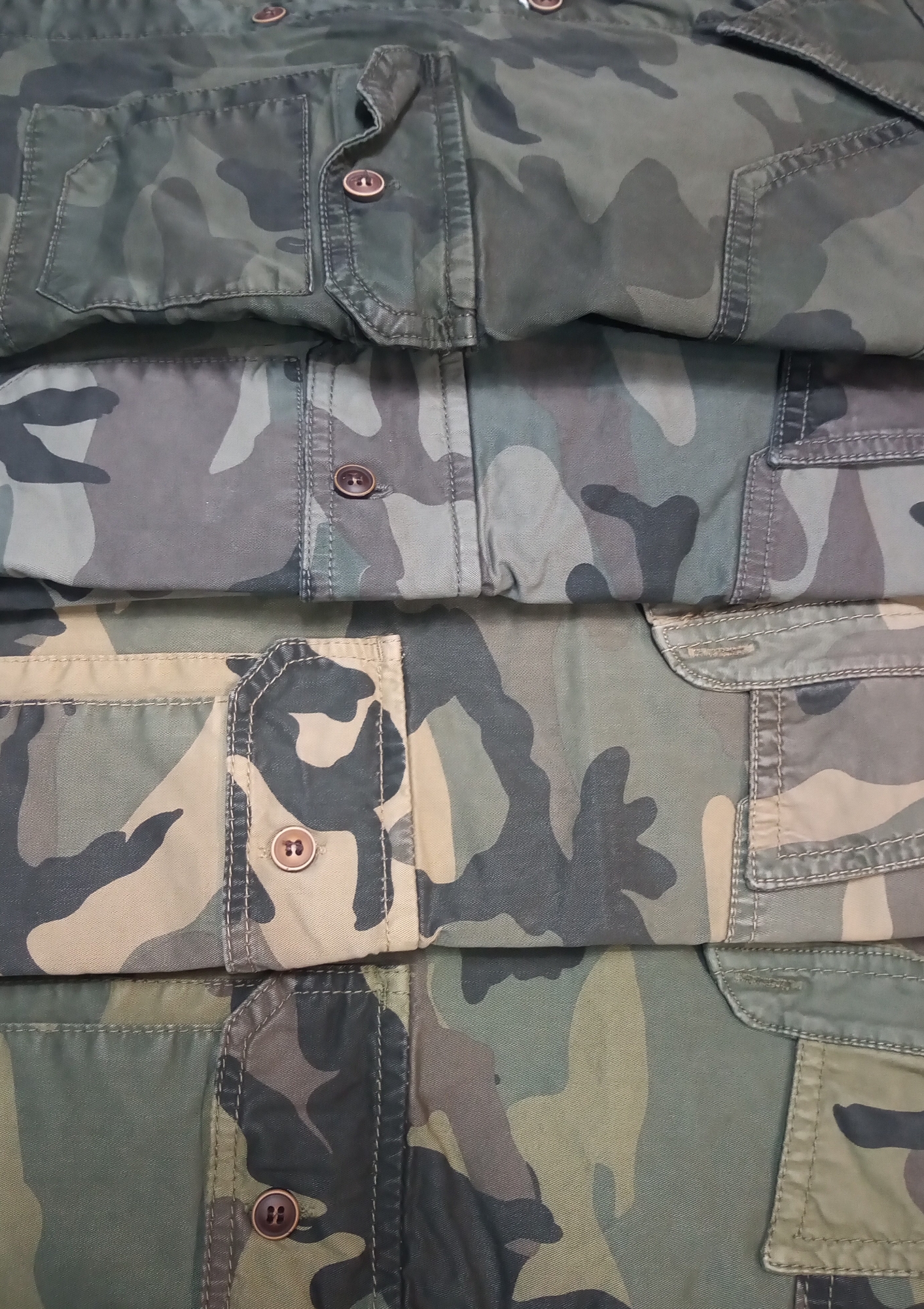 Camisa Camuflaje Gabardina Importado - Imagen 3