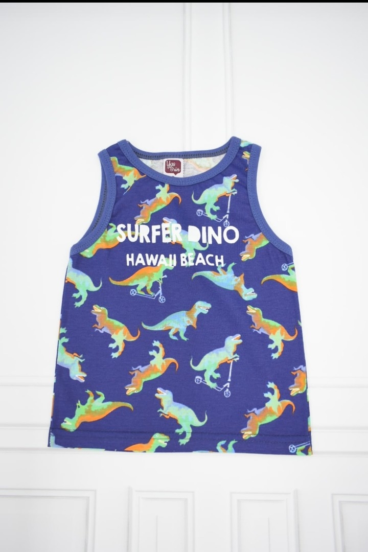 Musculosa de Bebe Dinos - Imagen 3