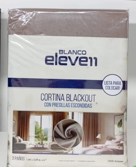 Cortinas Blackout Blanco Eleven - Imagen 5