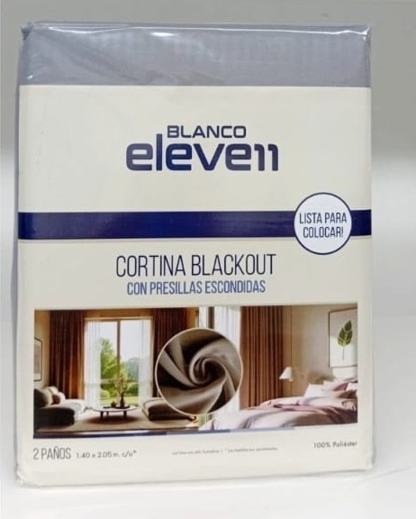 Cortinas Blackout Blanco Eleven - Imagen 2