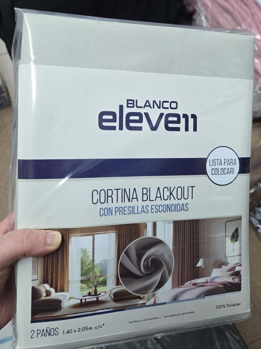 Cortinas Blackout Blanco Eleven - Imagen 3