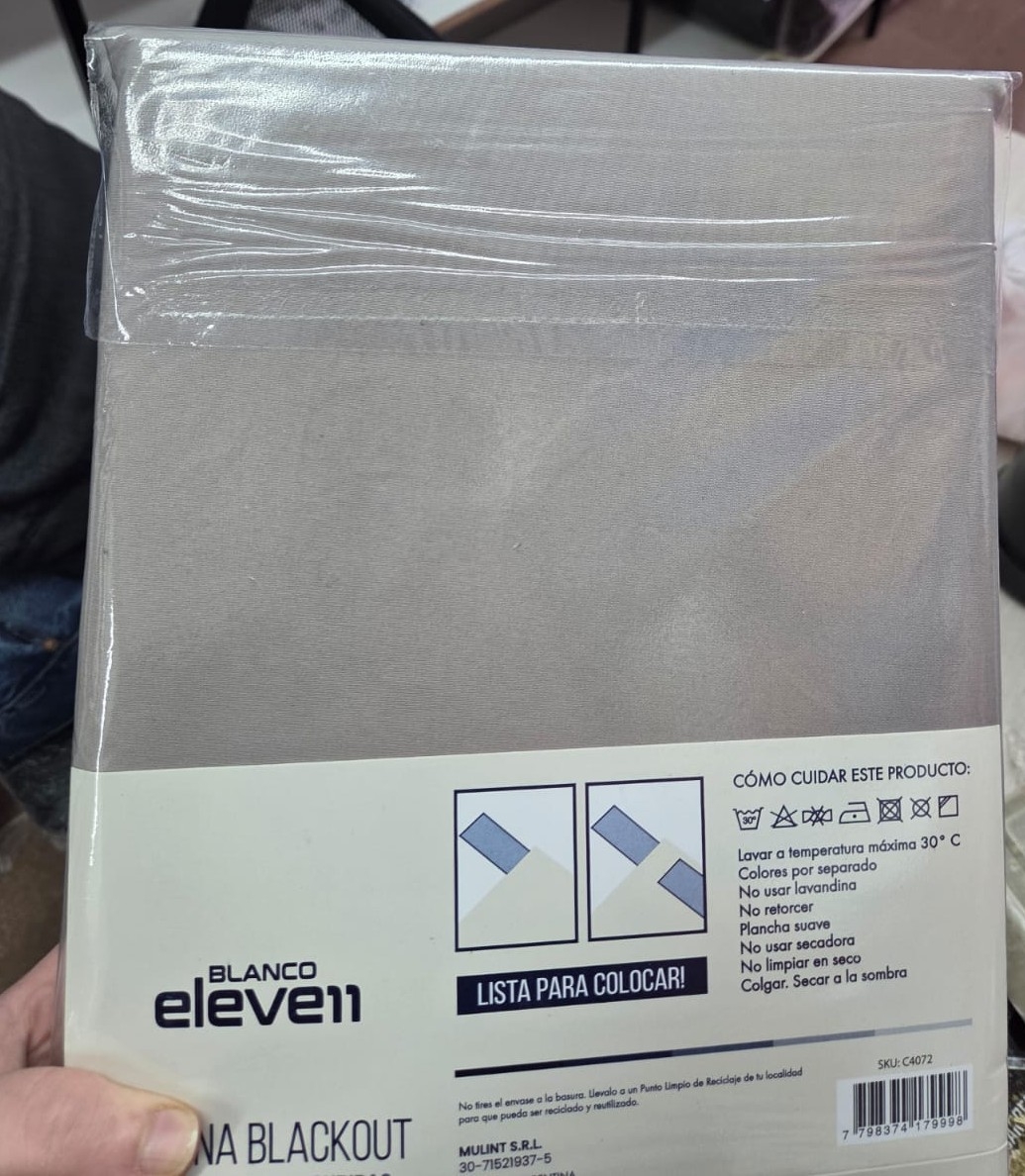 Cortinas Blackout Blanco Eleven - Imagen 4