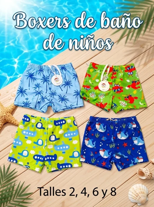 Boxer de Baño Niños