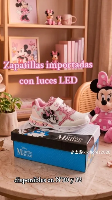 Zapatillas Importadas con Luces Led