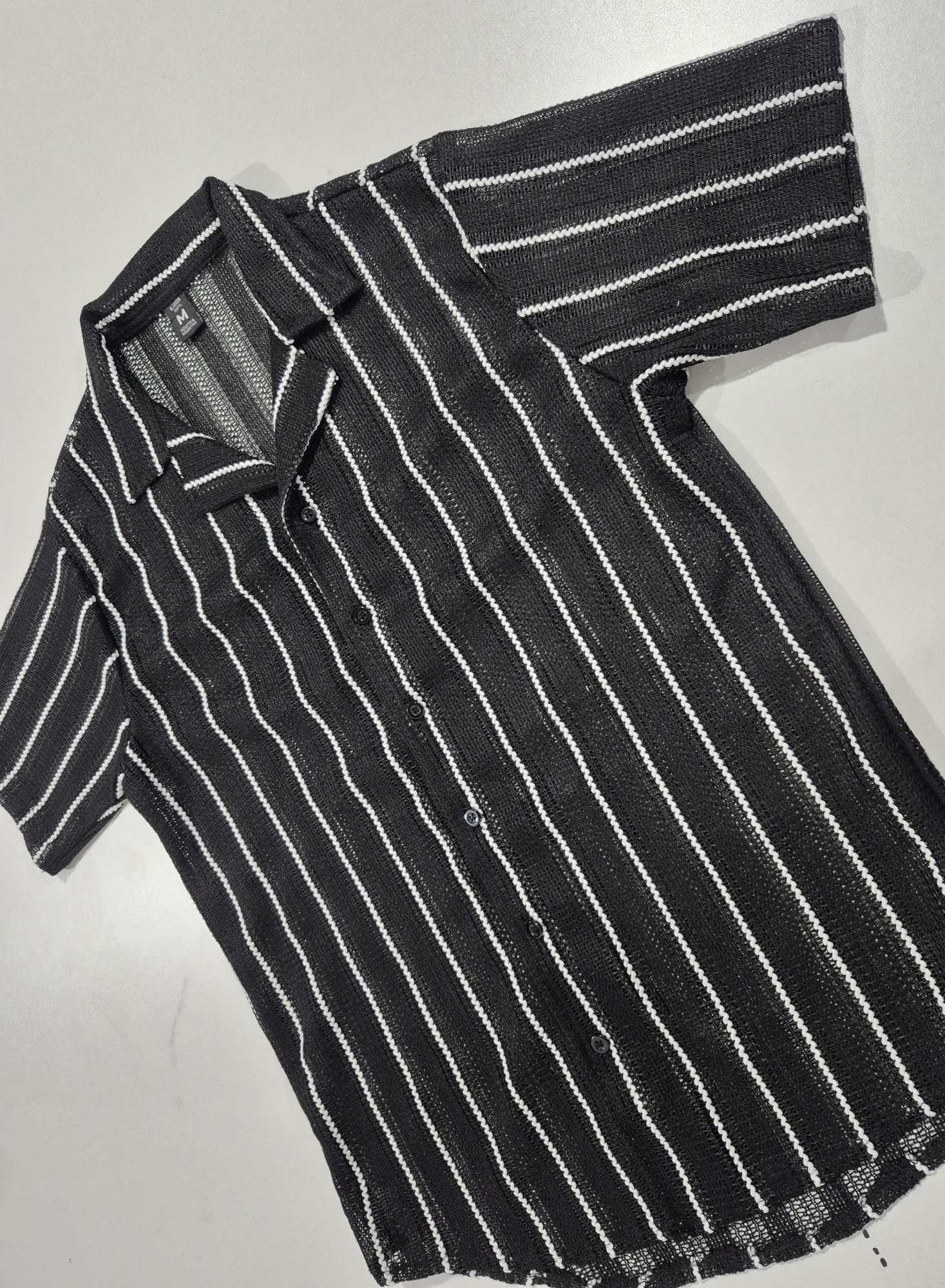 Camisas Crochet Rayados - Imagen 3
