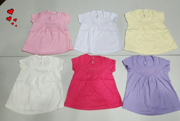 Remera Algodón/peinado de Beba