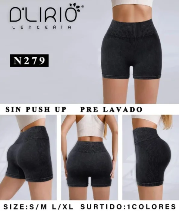 Short sin Levanta Cola Prelavado