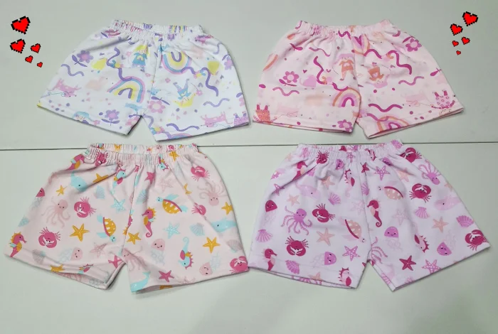 Short Rústico Estampado de Beba