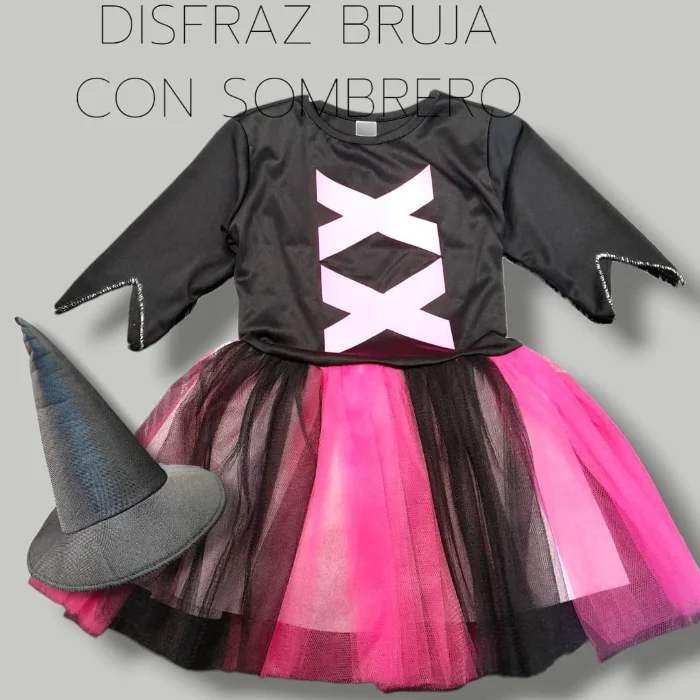 Vestido Brujita con Sombrero