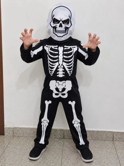 Disfraz Calavera Enterizo