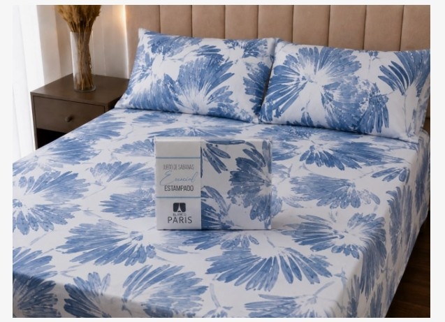 Sabanas Blanco París 1 1/2 Estampadas - Imagen 7