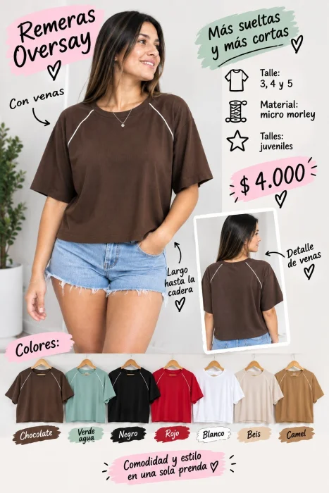 Remera Oversay