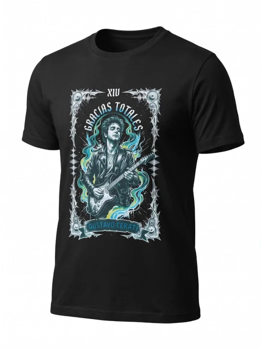 Remera de Gustavo Cerati Rock Nacional