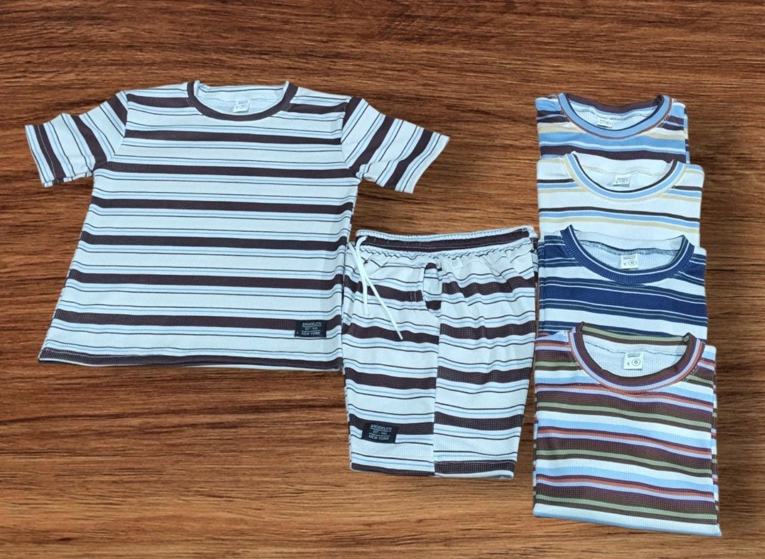 Conjunto Wafle Rayado - Imagen 2