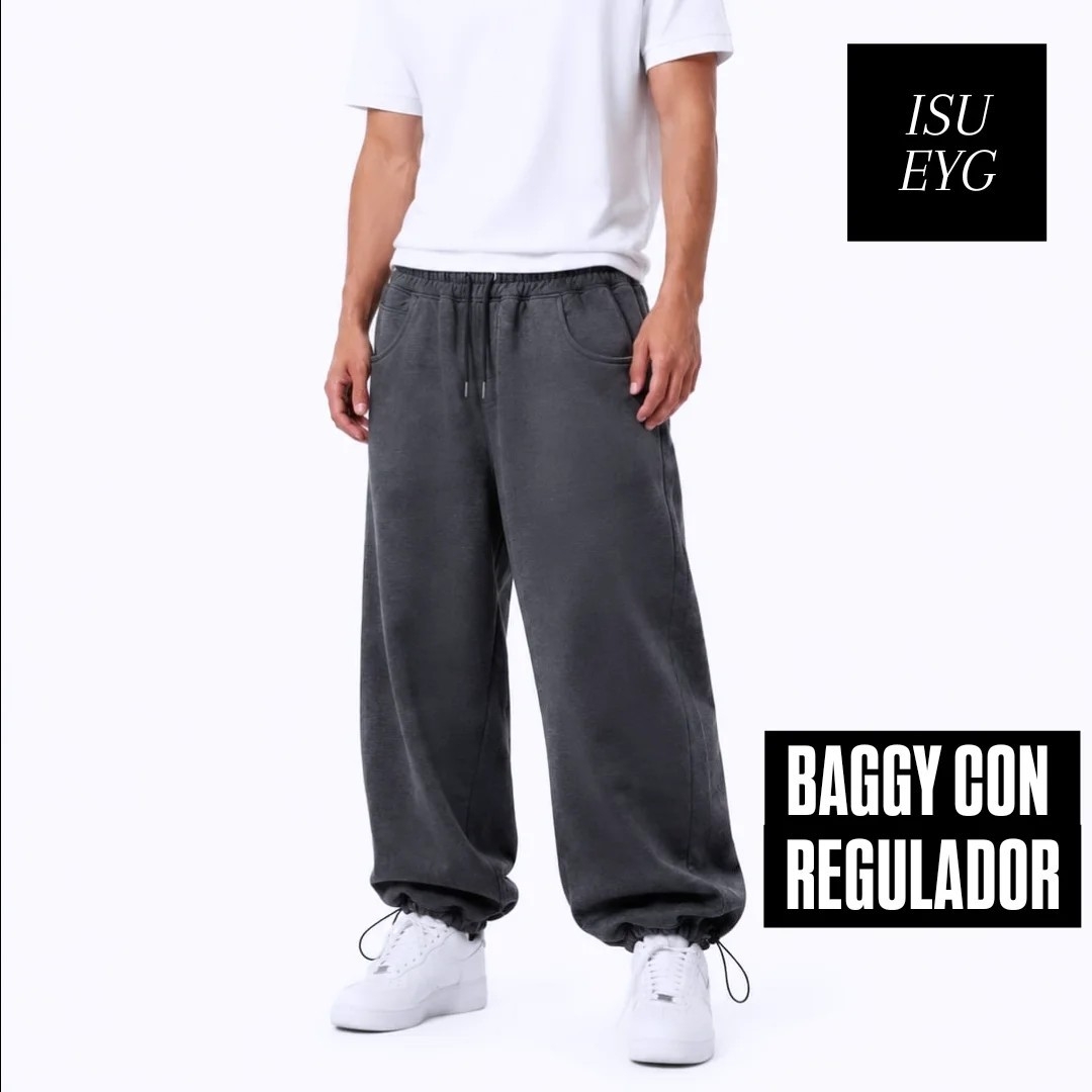 Pantalon Baggy con Regulador Rustico - Imagen 4