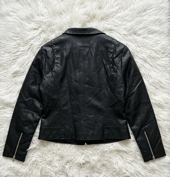 Campera Eco Cuero Larga
