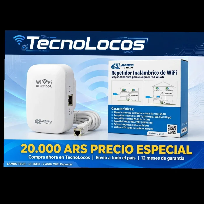 Repetidor de Wifi