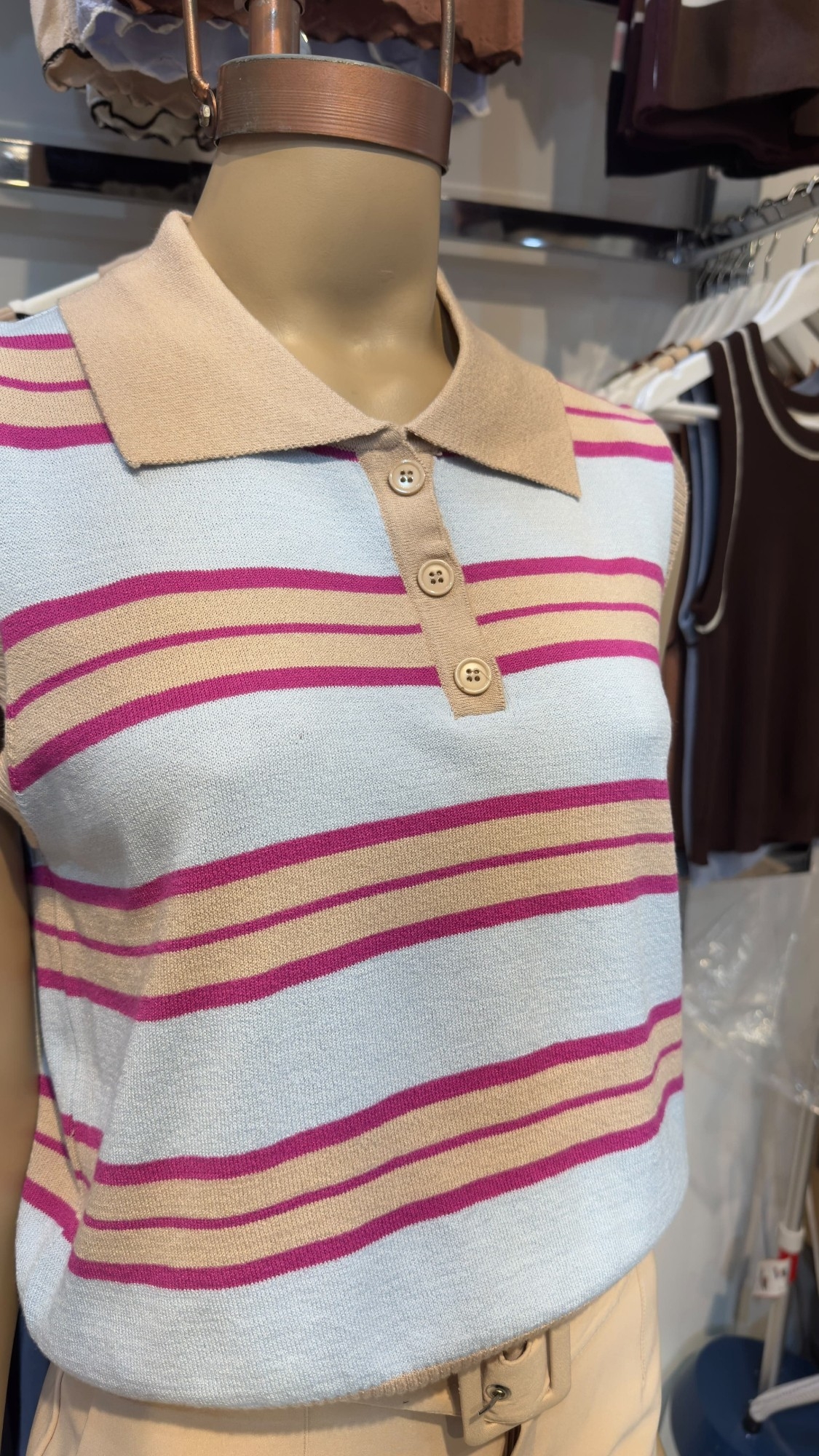 Musculosa Hilo con Lycra - Imagen 2