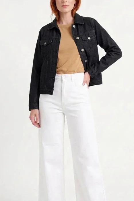 Campera Denim Negro