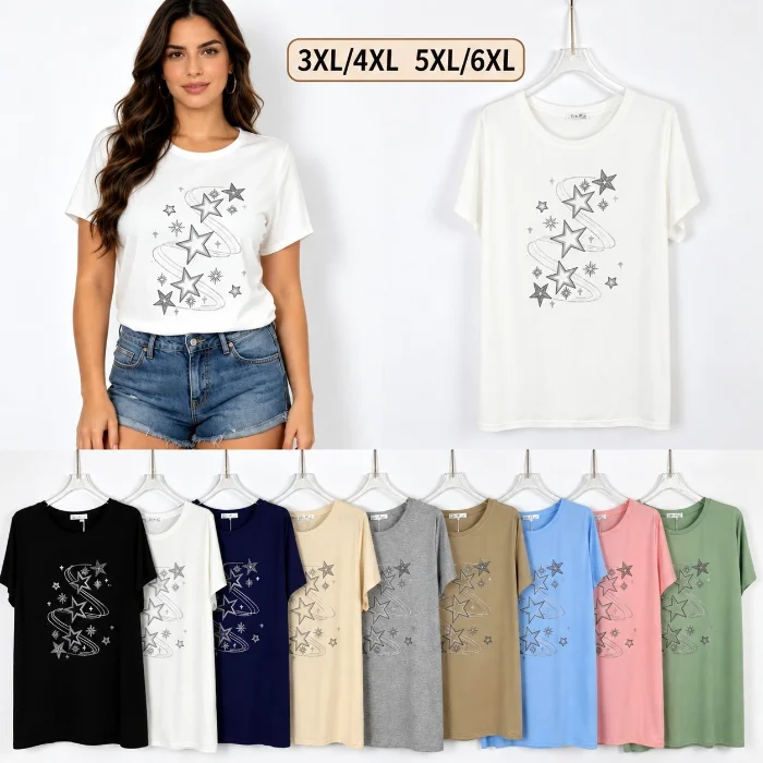 Remera  con Estrellas