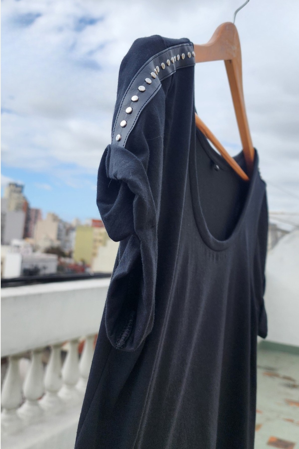 Remera con Símil Cuero - Imagen 3