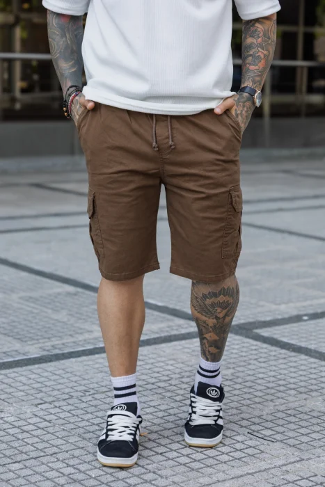 Bermudas de Gabardina con Cargo